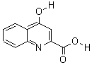 4-羟基喹啉-2-羧酸分子式结构图