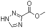 1,2,4-三氮唑-3-羧酸甲酯分子式结构图