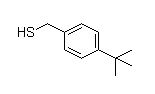 对叔丁基苄硫醇分子式结构图