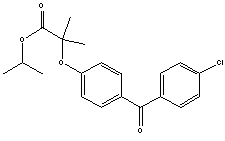 非诺贝特分子式结构图