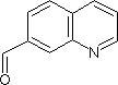 7-喹啉甲醛分子式结构图