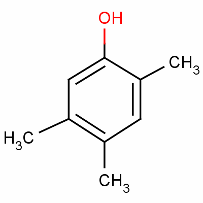 2,4,5-三甲酚分子式结构图