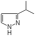 3-异丙基吡唑分子式结构图