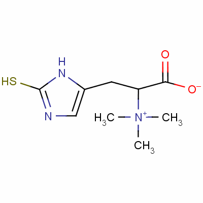 麦角硫因分子式结构图