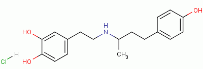 盐酸多巴酚丁胺分子式结构图