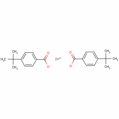 对叔丁基苯甲酸锌分子式结构图