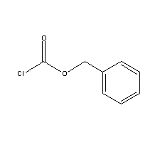 氯甲酸苄酯分子式结构图