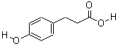 对羟基苯丙酸分子式结构图