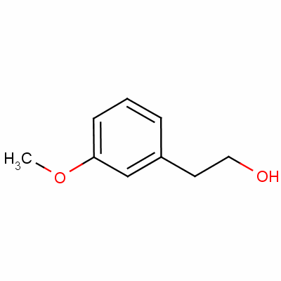 2-(3-甲氧基苯基)乙醇分子式结构图