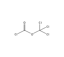 氯甲酸三氯甲酯分子式结构图