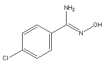 4-氯-N-羟基苯羧酰亚胺分子式结构图