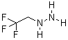 2,2,2-三氟乙基肼分子式结构图