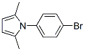 1-(4-溴苯基)-2,5-二甲基-1H-吡咯分子式结构图