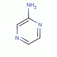 2-氨基吡嗪分子式结构图