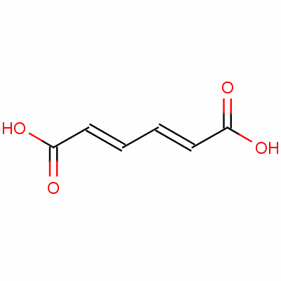 六-2,4-二烯二酸分子式结构图