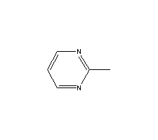 2-甲基嘧啶分子式结构图