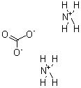 碳酸铵分子式结构图