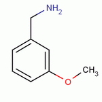 3-甲氧基苄胺分子式结构图