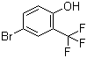 4-溴-2-三氟甲基苯酚分子式结构图