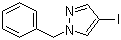 1-苄基-4-碘-1H-吡唑分子式结构图