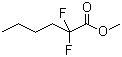 2,2-二氟己酸甲酯分子式结构图