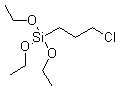 氯丙基三乙氧基硅烷分子式结构图