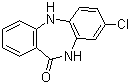 8-氯-5,10-二氢-11H-二苯并[b,e][1,4]二氮杂卓-11-酮分子式结构图