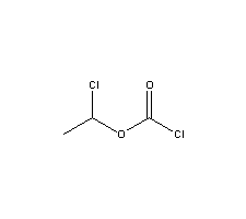 1-氯甲酸氯乙酯分子式结构图