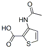 3-(乙酰氨基)噻吩-2-羧酸分子式结构图