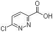 6-氯哒嗪-3-羧酸分子式结构图