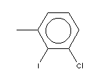 3-氯-2-碘甲苯分子式结构图