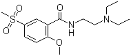 硫必利分子式结构图