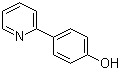 2-(4-羟基苯基)吡啶分子式结构图