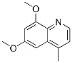 二甲氧基甲基喹啉;98%分子式结构图