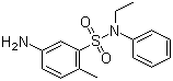 2-甲基-5-氨基-N-乙基苯磺酰苯胺分子式结构图