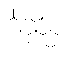 环嗪酮分子式结构图