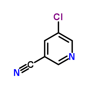 5-氯烟腈分子式结构图