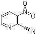 3-硝基-2-氰基吡啶分子式结构图