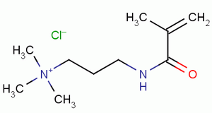 甲基丙烯酰丙基三甲基氯化铵分子式结构图