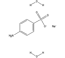 4-氨基苯磺酸钠分子式结构图