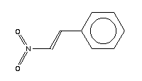 反式硝基苯乙烯分子式结构图