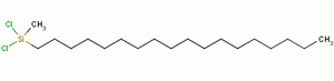 甲基十八烷基二氯化硅烷分子式结构图