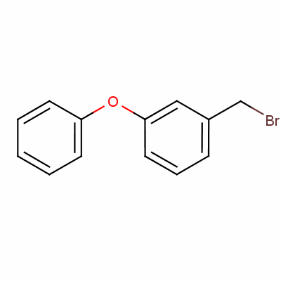 间苯氧基溴化苄分子式结构图