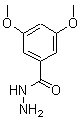 3,5-二甲氧基苯甲酰肼分子式结构图