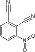 3-硝基邻苯二腈分子式结构图