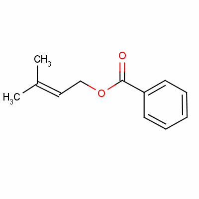 苯甲酸异戊烯酯分子式结构图