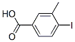 3-甲基-4-碘苯甲酸分子式结构图