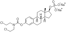 雌莫司汀磷酸钠分子式结构图