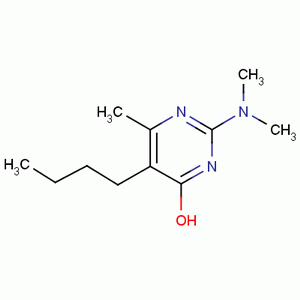 二甲嘧啶醇分子式结构图