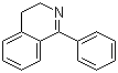 1-苯基-3,4-二氢异喹啉分子式结构图